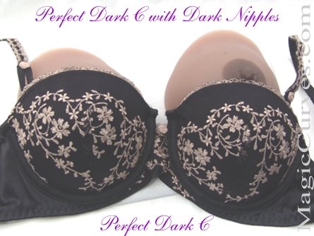 Perfect Dark C Cup Silicone Breast Forms - 04