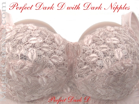 Perfect Dark D Cup Silicone Breast Forms - 01