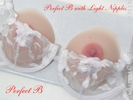 Perfect B Cup Silicone Breast Forms - 03
