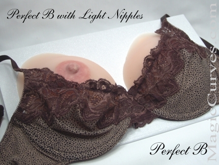 Perfect B Cup Silicone Breast Forms - 07