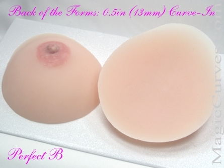 Perfect B Cup Silicone Breast Forms - 08