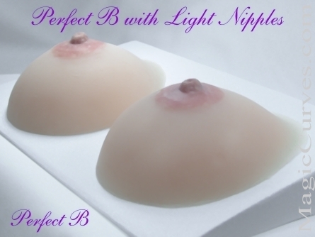 Perfect B Cup Silicone Breast Forms - 09