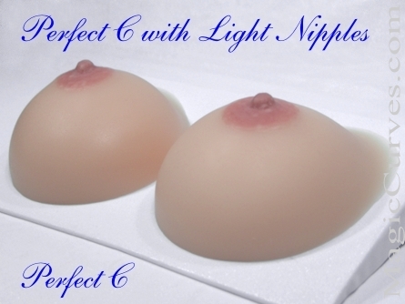 Perfect C Cup Silicone Breast Forms - 06
